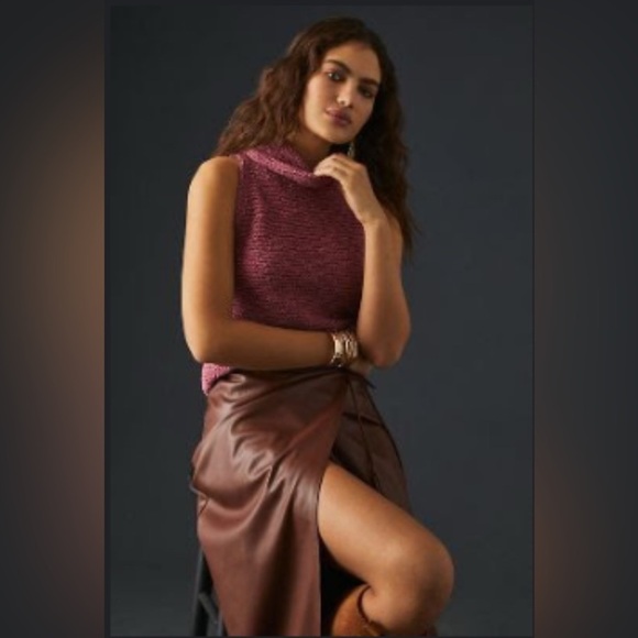 Anthropologie Sweaters - Anthropologie Pilcro Turtleneck Sweater Tank Small